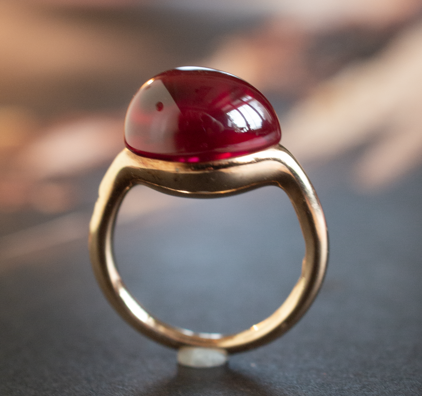 Pomellato Rouge Passion Ring 18k rose gold